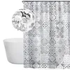 Vilde | Duschvorhang 180x180 cm - 12 Haken im Set - Produktbild-Vorschau 1
