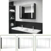 The Living Store LED-Spiegelschrank fürs Bad 89x14x62 cm Produktbild-Vorschau 9