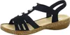 Rieker Morokko Damenschuhe Sandalen Flach Sandale Schwarz Produktbild-Vorschau 28