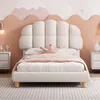 A child's bedroom with a bed, nightstands, and wall decor. Produktbild-Vorschau