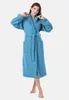Ladeheid Damen Frottee Bademantel aus 100% Baumwolle Produktbild-Vorschau 3