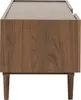 Miliboo - TV-Möbel mit Türen aus dunklem Holz B180 cm SANAA Produktbild-Vorschau 5