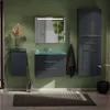 Fackelmann KARA Badmöbel Set 2-teilig 80cm, Anthrazit, Glas Produktbild-Vorschau 6