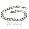 Armband 925/- Silber Panzerkette Glanz Kettenglieder 7mm Produktbild-Vorschau 2