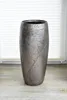 Vase de sol VIVANNO en fibre de verre ROYAL rond, argent Voir les images du produit 7