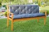 4L Textil Gartenbankauflage mit Rückenlehne aus Produktbild-Vorschau 5