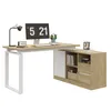 Bureau en L Merax avec rangements, bureau d'angle avec 2 Voir les images du produit 8