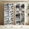 HOMCOM CD DVD Blueray Regal CD-Ständer mit 18 Fächern fürs Produktbild-Vorschau 4