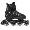 A black inline skate is shown against a white background. Produktbild-Vorschau