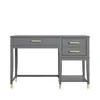 Computertisch mit Lifttop aus MDF graphitgrau Produktbild-Vorschau 1