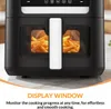OKYUK Heißluftfritteuse 6L XL, 1200W Airfryer mit 8 Produktbild-Vorschau 3