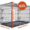 Hunde Transportbox Hundekäfig XXL zooprinz | Faltbar & Produktbild-Vorschau 2
