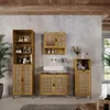 Szafka łazienkowa Vicco Liora Bambus 36 x 98 cm, Model Podgląd zdjęcia produktu 7