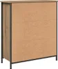 vidaXL Credenza Artisan in rovere 70x30x80 cm materiale a Anteprima dell’immagine prodotto 5