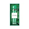 A bottle of C-Thru Luminous Emerald Eau De Toilette is presented in its packaging, which features a tropical leaf motif. Anteprima dell’immagine prodotto