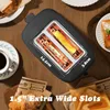 Aigostar - Toaster 2 Scheiben, extra breite Toastschlitze, Produktbild-Vorschau 3
