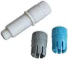 Three parts of a cutting machine tool holder are shown against a white background. Produktbild-Vorschau