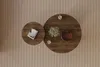 Skye Decor, Kaffeetisch-Set (2 Teile), Walnuss & Travertin, Produktbild-Vorschau 3