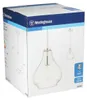 Lampa wisząca chrom / przezroczyste szkło na 1 źródło Podgląd zdjęcia produktu 4