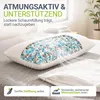 Juskys Kissen 40x80 cm für Bett - 2er Set Kopfkissen mit Produktbild-Vorschau 4