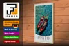 Holzschild Reise 20x30cm Porto Portugal Europa Boote Meer Produktbild-Vorschau 3