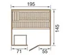 weka Premium Massivholz-Elementsauna KEMI  Gr. 3 Sparset Produktbild-Vorschau 2