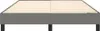 vidaXL Box spring bed frame dark grey 140x200 cm fabric Náhled obrázku produktu 4