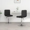 vidaXL Esszimmerstühle 2 Stk. Schwarz Kunstleder Produktbild-Vorschau 2