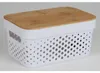 Aufbewahrungsbox 4,5L mit Bambusdeckel Allzweckbox Produktbild-Vorschau 1