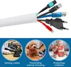 Kabelschutzschlauch 3 m Ø 13 mm, selbstschließende PET Produktbild-Vorschau 5