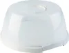 plast team Tortenhaube rund transparent/weiß Produktbild-Vorschau 3