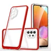 Priehľadný kryt Etui s rámom pre Samsung Galaxy A72 Red Náhľad obrázku produktu 2
