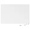 A white infrared heating panel with a power cord attached. Voir les images du produit