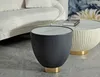 Mauro Ferretti table basse Elge Ø 46x45 cm gris Voir les images du produit 7