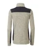 Pflegeleichte Strickfleece Jacke im Materialmix Produktbild-Vorschau 3