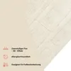 Tapiso Kurzflorteppich RELIEVO 3D geometrisch creme Flur Produktbild-Vorschau 7