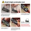 Serrure à combinaison à 4 chiffres pour valises, casiers de Voir les images du produit 9