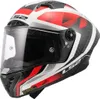 LS2 Integralhelm FF805 Thunder Carbon GP Aero M Weiß / Rot Produktbild-Vorschau 9