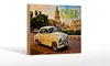Holzschild Spruch 18x12cm Cuba Auto weisser Oldtimer Produktbild-Vorschau 1