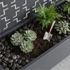Cloison « Aaskis » avec jardinière à roulettes en acier, Voir les images du produit 10