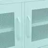 TV-Schrank Minzgrün 105x35x50 cm Stahl Produktbild-Vorschau 8