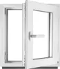 BauPlaza - Finestra Serramenti in pvc bianco - vetro camera Anteprima dell’immagine prodotto 1