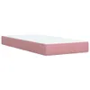 Design Boxspringbett mit Matratze Rosa 100x200 cm Samt, Produktbild-Vorschau 10