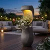 Design Pflanzkübel mit Solar LED Beleuchtung WIN 33 – 71 cm Produktbild-Vorschau 3