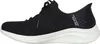 A side view of a black Skechers sneaker with a white sole. Produktbild-Vorschau
