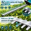 1500W Tagliasiepi a batteria 21V Brushless, lama da 52 cm, Anteprima dell’immagine prodotto 3