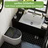 WC Sitz mit Absenkautomatik D Form Motiv Black Deluxe [TDW3 Produktbild-Vorschau 3