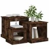 vidaXL Couchtische 3 Stk. Räuchereiche Holzwerkstoff Produktbild-Vorschau 4
