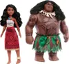 Two dolls, Moana and Maui, are shown side-by-side against a white background. Produktbild-Vorschau