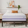 A mattress on a bed frame in a bedroom setting. Produktbild-Vorschau